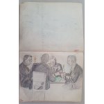 [Album] Chełmońska Wanda, album of drawings [Gierczyce, 1940-42].