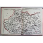 Karpaty Autokarte von Polen, mit Liste der Autostationen [Stand: 1.VI.1933].