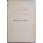 ks. Wasilewski J., W szponach antychrysta, wspomnienia księdza z Rosji Bolszewickiej, 1924