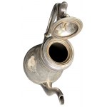 Ag 800 silver jug, weight 666 g.