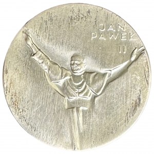 Medaila Ján Pavol II - Regina Poloniae 1382-1982 - Ag 925, 47,35 g.