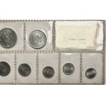 Polskie Monety Aluminiowe - zestaw od 1 grosza do 5 złotych (1949-1974)