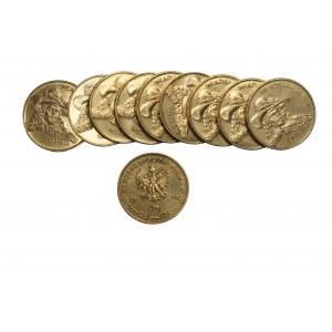 2 gold 1999 - Ladislaus IV Vasa ( 10 pieces).
