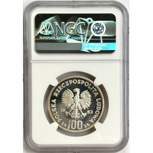 100 złotych 1983 NIEDŹWIEDŹ - NGC PF 67 ULTRA CAMEO