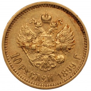 RUSKO 10 rublů 1899