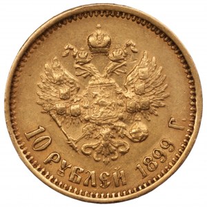 RUSKO 10 rubľov 1898
