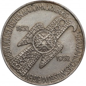 GERMANY - 5 marks 1952 (D) 100th anniversary of the Germanisches National-Museum in Nuremberg.