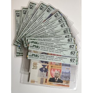 20 Złotych 2021 - Lech Kaczyński - PMG 67 EPQ (14 sztuk)