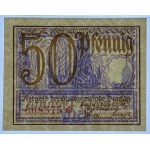Svobodné město Gdaňsk, 50 fenigů (pfennig) 1919, Gdaňsk PMG 65 EPQ