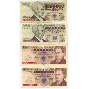 1.000.000 Zloty 1993 ser. G und L und 2.000.000 PLN 1993 ser. A