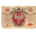 20 marek polskich 1916 - Generał ( 8 sztuk)