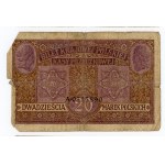 20 Polnische Mark 1916 - Allgemein ( 8 Stück)