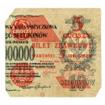 1 penny, 5 pennies, 10 pennies 1924 - Pass tickets ( 9 pieces)