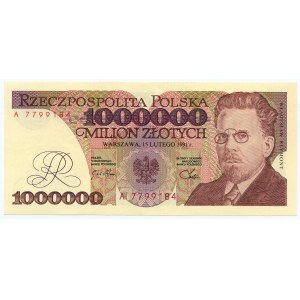 1.000.000 złotych 1991 - poszukiwana i lubiana seria A