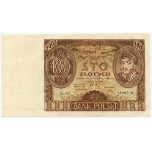 100 zloty 1932- RARE series AY