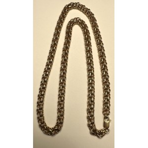 Złoty łańcuszek Au 585, 66,55 g, długość 61 cm