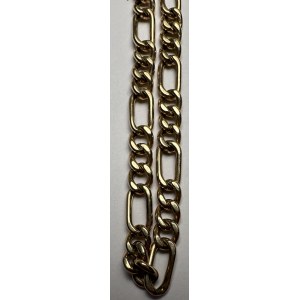 Złota branzoletka Au 585, 7,52 g, długość 23,50 cm
