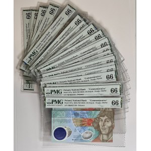 20 złotych 2023 - Mikołaj Kopernik - PMG 66 EPQ (6 sztuk) POLIMER