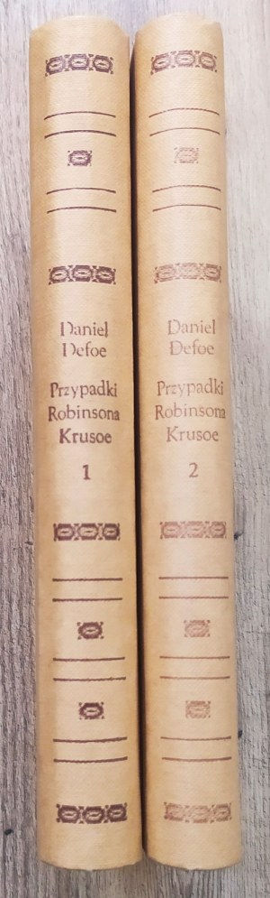 Defoe Daniel • Przypadki Robinsona Kruzoe [reprint 1844]