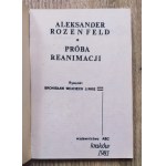 Rozenfeld Aleksander • Próba reanimacji [Bronisław Wojciech Linke]