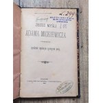 [Mickiewicz] Złote myśli Adama Mickiewicza poprzedzone...