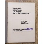 Barańczak Stanisław • Ja wiem, że to niesłuszne