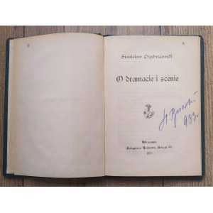 Przybyszewski Stanisław • O dramacie i scenie