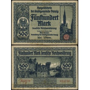 Polska, 500 marek, 31.10.1922