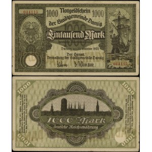 Polska, 1.000 marek, 31.10.1922