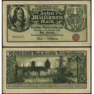 Poľsko, 10 miliónov mariek, 31.08.1923