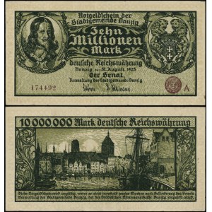 Polsko, 10 milionů marek, 31.08.1923