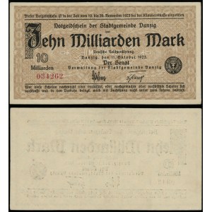 Poland, 10 billion marks, 11.10.1923