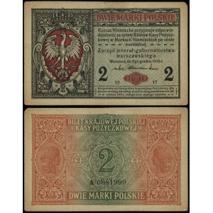 Poland, 2 Polish marks, 9.12.1916