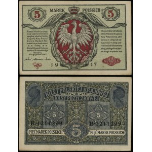 Poland, 5 Polish marks, 9.12.1916