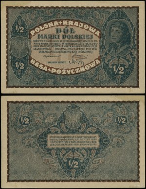 Poľsko, 1/2 poľskej marky, 7.02.1920