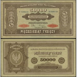 Poland, 50,000 Polish marks, 10.10.1922