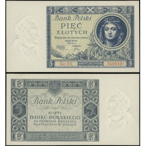 Polsko, 5 zlotých, 2.01.1930