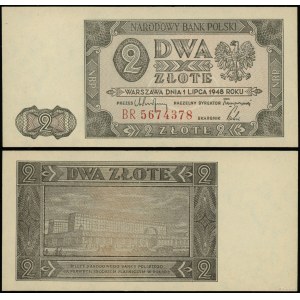 Polsko, 2 zloté, 1.07.1948