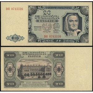 Polen, 20 Zloty, 1.07.1948