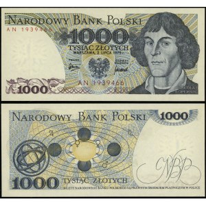 Polsko, 1 000 PLN, 2.07.1975