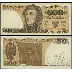 Poľsko, 500 zlotých, 1.06.1982