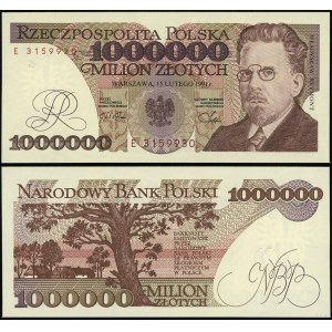 Polsko, 1 000 000 zlotých, 15.02.1991