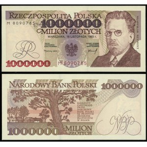 Poľsko, 1 000 000 PLN, 16.11.1993