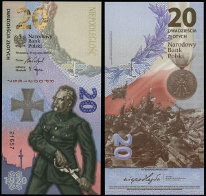 Poľsko, 20 PLN, 29.01.2020