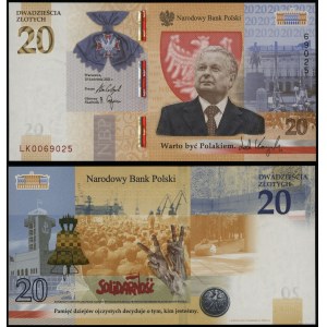 Poland, 20 zloty, 10.04.2021
