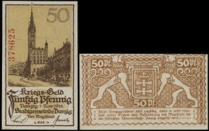 Západné Prusko, 50 fenig, 1.11.1918