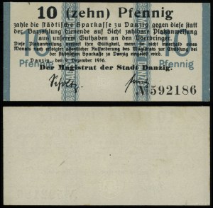 Západné Prusko, 10 fenig, 9.12.1916