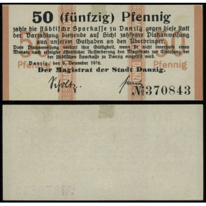 Westpreußen, 50 Fenig, 9.12.1916
