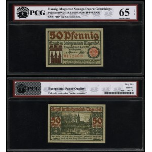 Westpreußen, 50 Fenig, 1.04.1920