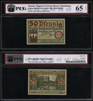 Západné Prusko, 50 fenig, 1.04.1920